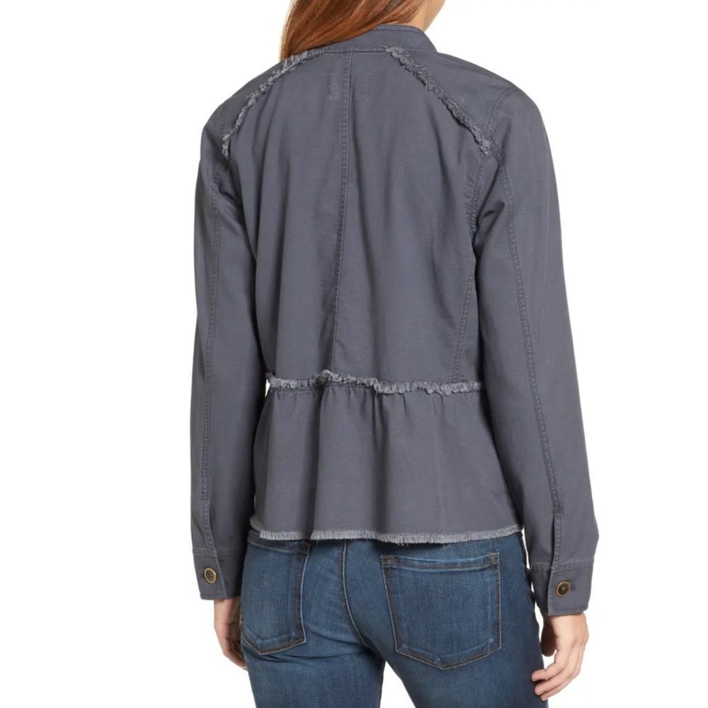 Caslon Twill Peplum Jacket - Picture 2 of 13